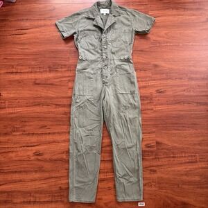 Pistola Sage Button-Up Jumpsuit